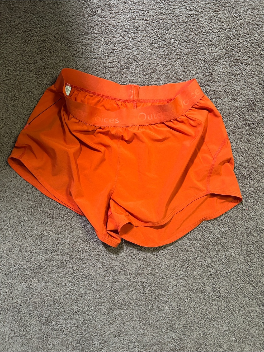 Outdoor Voices 3” relay short - orange
